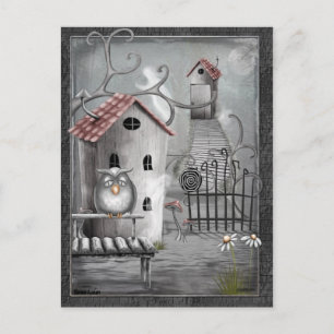 De Creek Gothic Folk Art Briefkaart