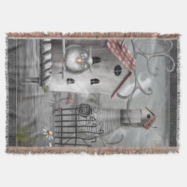 De Creek Gothic Folk Art Deken