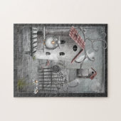 De Creek Gothic Folk Art Legpuzzel (Horizontaal)