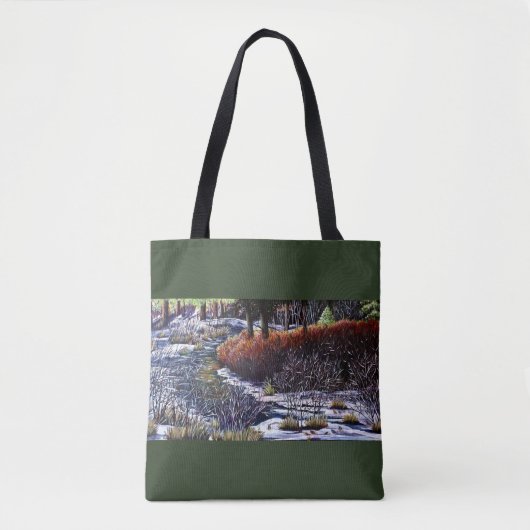 De Creek Herfst Canvas tas (Voorkant)