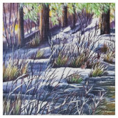 De Creek Herfst Fabric Stof (Close Up)