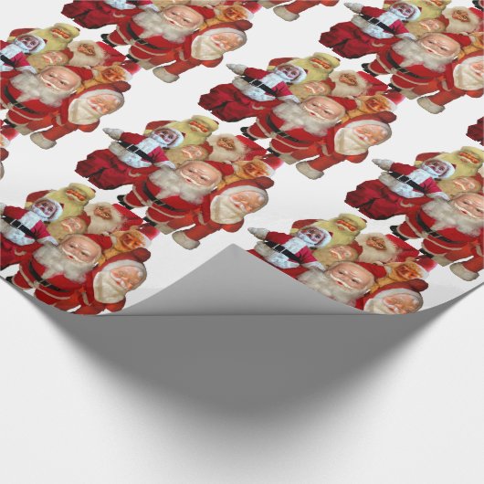 De Creepy  Santa Gang Cadeaupapier (Hoek)