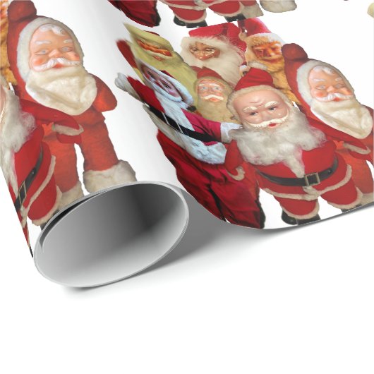 De Creepy  Santa Gang Cadeaupapier (Rol Hoek)