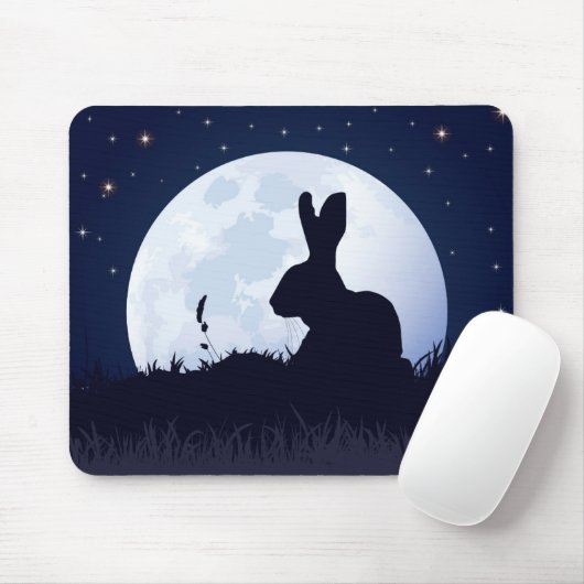 DE CREGGAN WHITE HARE MUISMAT (Met muis)