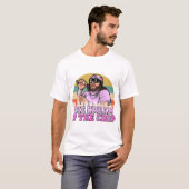 De crème van de T-ShirtMacho-Man van de oogst T-shirt (Voorkant volledig)