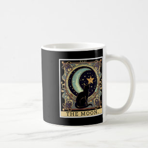De Cresent Moon Tarot Kaart  Black Cat Vrouwen Koffiemok
