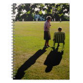 De cricket Match Notitieboek (Voorkant)