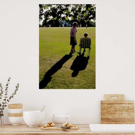 De cricket Match Poster (Keuken)