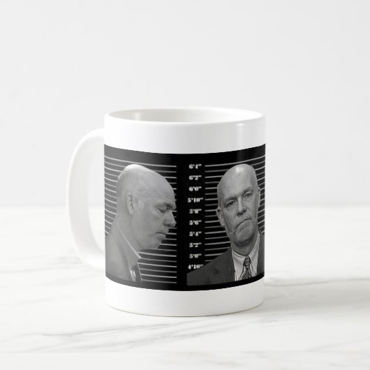 De criminele gouverneur Coffee Mok (Voorkant links)