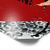 De Crimson Canopy Art Print van Beachside Designs Foto Afdruk (Hoek)