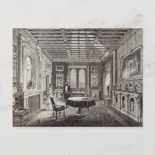 De Crimson Drawing Room, Lansdown Tower Briefkaart (Voorkant)