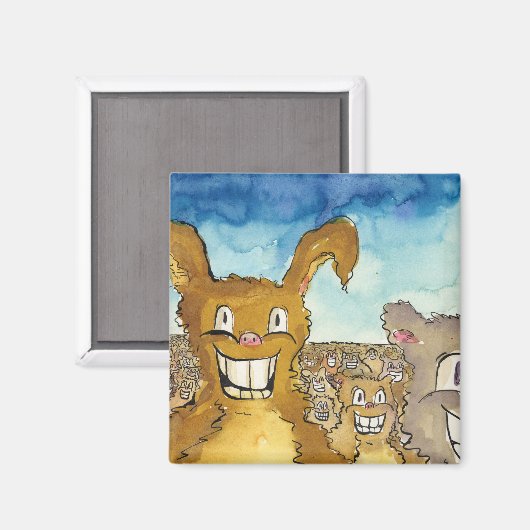 De critici komen uit Cartoon Magneet (Voorkant / Achterkant)