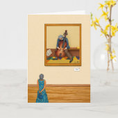 De criticus van de Kunst #2 Kaart (Gele Bloem)