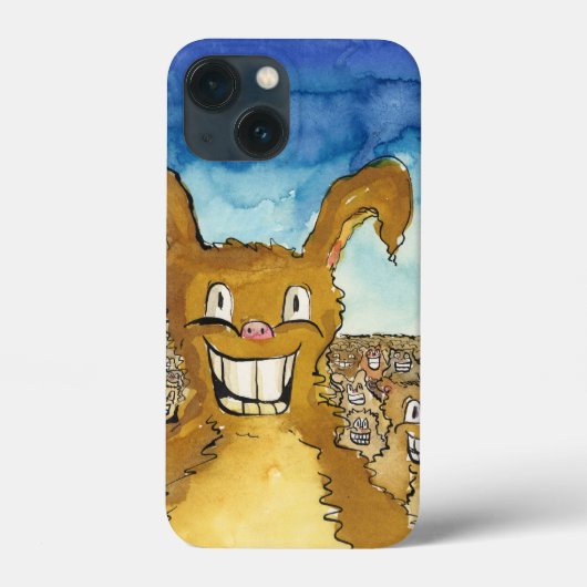 De Critters komen Cartoon aan Case-Mate iPhone Case (Achterkant)