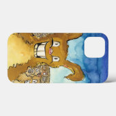 De Critters komen Cartoon aan Case-Mate iPhone Case (Achterkant (horizontaal))