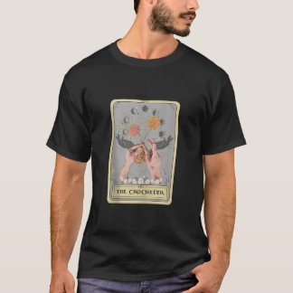De Crocheter Tarot Kaart Crochet Cool Quilting Cro T-shirt