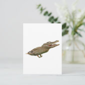 De crocoduck briefkaart (Staand voorkant)