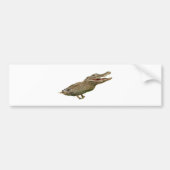 De crocoduck bumpersticker (Voorkant)
