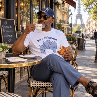 De croissant t-shirt