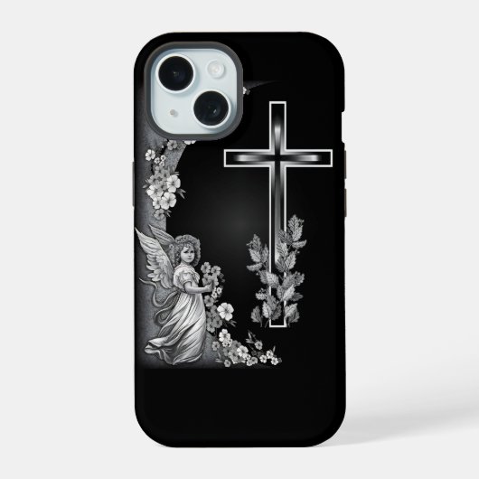 De Cross iPhone / iPad case iPhone 15 Case (Achterkant)
