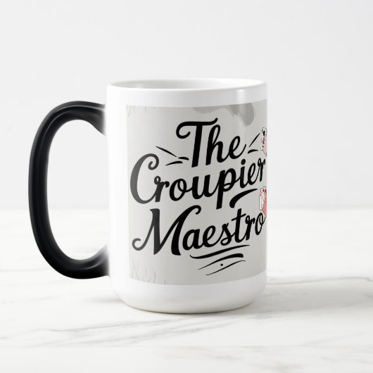 De Croupier Maestro Magische Mok (Links)