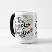 De Croupier Maestro Magische Mok (Voorkant links)