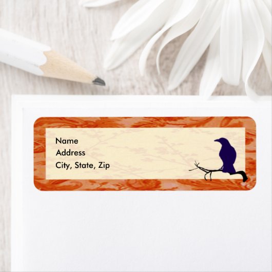 De Crow Adresetiketten Sjabloon Etiket (Insitu)