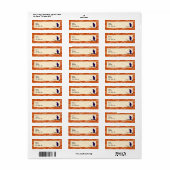 De Crow Adresetiketten Sjabloon Etiket (Full Sheet)