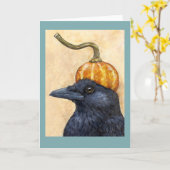 De crow-kaart uitlekken kaart (Gele Bloem)