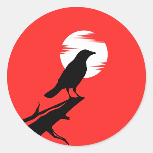 De Crow sticker (Voorkant)