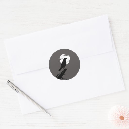 De Crow sticker (Envelop)