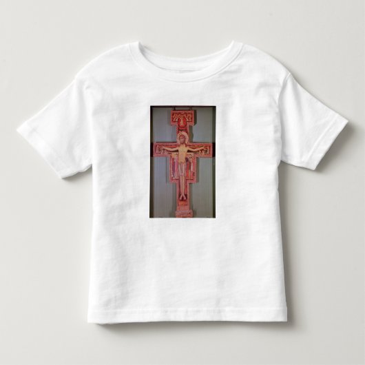 De Crucifix van St. Damian Kinder Shirts (Voorkant)