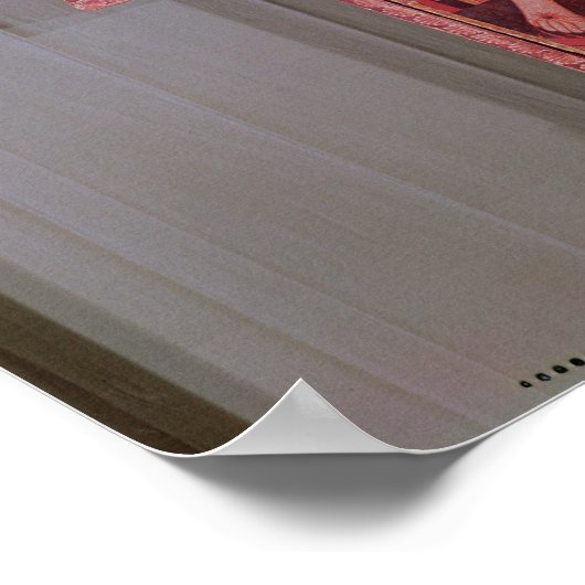 De Crucifix van St. Damian Poster (Hoek)