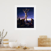 De Crucifixatie van Jezus door Carl Bloch. Fine Ar Poster (Keuken)