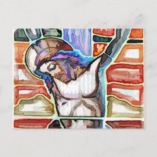 DE CRUCIFIXIE BRIEFKAART (Voorkant)