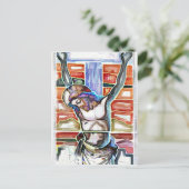 DE CRUCIFIXIE BRIEFKAART (Staand voorkant)