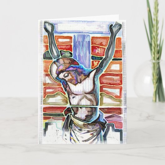 DE CRUCIFIXIE FEESTDAGEN KAART (Voorkant)