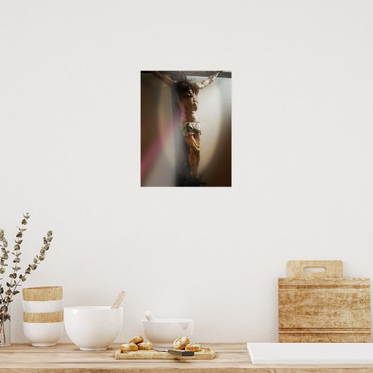De Crucifixion. Poster (Keuken)