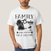 De cruise 2023 van de familie maakt herinneringen  t-shirt (Voorkant)