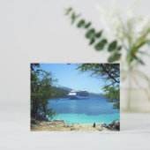 De cruise briefkaart (Staand voorkant)