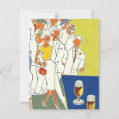 DE CRUISE PARTIJ INVITE INVITATIEFAMILIE VACATION! KAART (Voorkant)