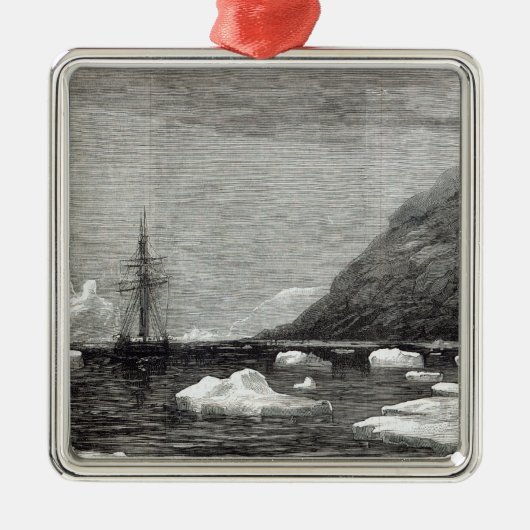 De cruise van de Pandora Metalen Ornament (Voorkant)