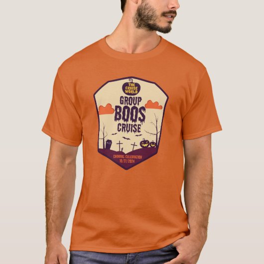 De Cruise World Group BOOS Cruise Shirt (Voorkant)