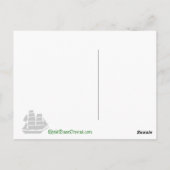 DE CRUSADE BEGINT-briefkaart Briefkaart (Achterkant)