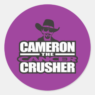 De Crusher Sticky Ronde Sticker