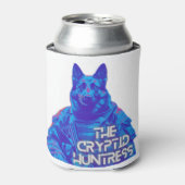 De Cryptid Huntress Dogman Soldier Drink Holder Blikjeskoeler (Blikje Voorkant)