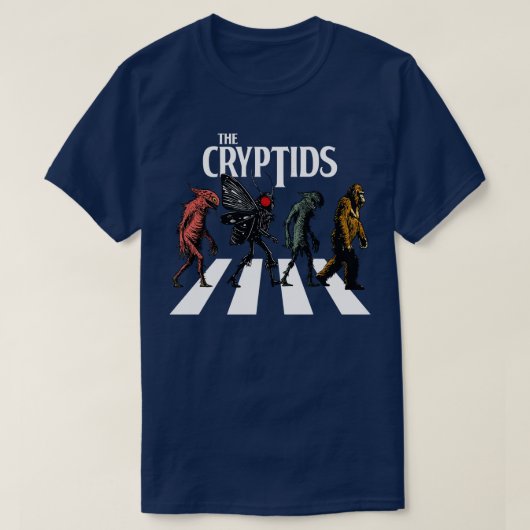 De Cryptids T-shirt (Design voorkant)