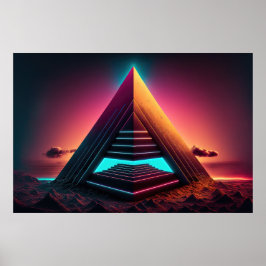 De cryptische citadel: een glimp in een andere dik poster