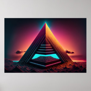 De cryptische citadel: een glimp in een andere dik poster