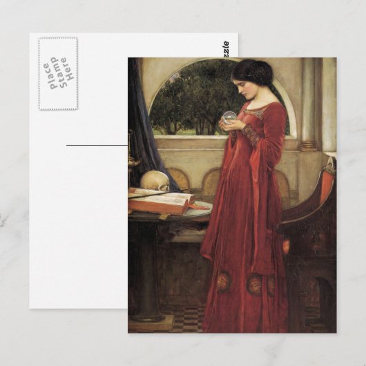 De Crystal Ball Briefkaart (Voorkant / Achterkant)